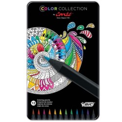 Conte Μολύβι Μεταλλικό κουτί 12τμχ