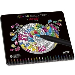 Conte Μολύβι Μεταλλικό κουτί 24τμχ