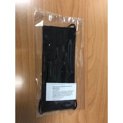 ΜΑΣΚΑ ΥΦΑΣΜΑ ΒΑΜΒΑΚΙ 100% ΜΑΥΡΟ-ΛΕΥΚΟ