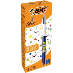 BIC 4 Colours MESSAGES 12TMX