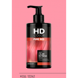 HD ΜΑΣΚΑ ΑΝΑNEΩΣΗ ΧΡΩ/ΤΟΣ ΜΑ/ΩΝ 400ML PURE RED 6TMX