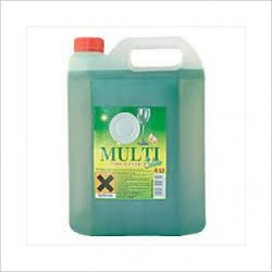 Solero Multi υγρό πιάτων, πράσινο μήλο 4 X 4l