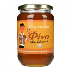 ΜΕΛΙ ΦΙΝΟ ΕΛΛΗΝ. ΑΝΘΕΩΝ ΚΩΝ/ΡΩΝ ΒΑΖΟ 900ΓΡ Χ12ΤΜΧ