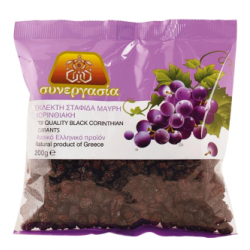 ΣΤΑΦΙΔΑ ΣΥΝ/ΣΙΑ ΚΟΡΙΜΘΙΑΚΗ ΜΑΥΡΗ 200ΓΡ Χ 25 ΤΜΧ