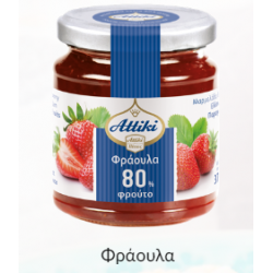 ΜΑΡΜΕΛΑΔΑ ΑΤΤΙΚΗ ΦΡΑΟΥΛΑ ΒΑΖΟ 370ΓΡ Χ 6ΤΜΧ