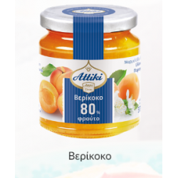 ΜΑΡΜΕΛΑΔΑ ΑΤΤΙΚΗ ΒΕΡΙΚΟΚΟ ΒΑΖΟ 370ΓΡ Χ 6ΤΜΧ