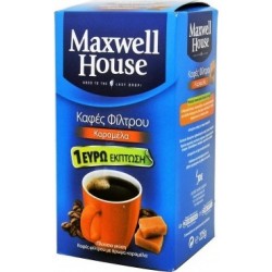 ΚΑΦΕΣ MAXWELL HOUSE ΚΑΡΑΜΕΛΑ 225ΓΡ -1Ε