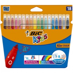 BIC KIDS ΜΑΡΚ/ΟΙ Couleur 18τμχ