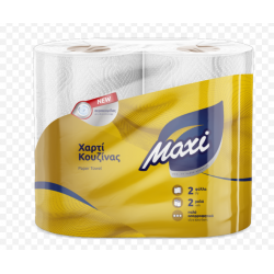 Χ.ΚΟΥΖ. ΜΑΧΙ  2Φ ΛΕΥΚΟ 60Φ 2 ΡΟΛΑ x 129ΓΡ ( 12TMX )