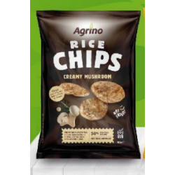 RICE CHIPS MUSHROM 60ΓΡ (12ΤΜΧ)