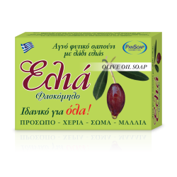 ΣΑΠΟΥΝΙ PAN SOAP ΕΛΙΑ & ΦΑΣΚΟΜΗΛΟ 125ΓΡ