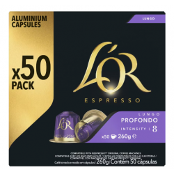 ΚΑΦΕΣ LOR  ESPR LUNGO PROF CAP 50PX5