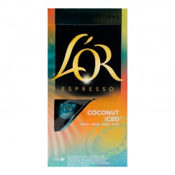 ΚΑΦΕΣ LOR SEASON COCONUT ICED CAPS 10PC