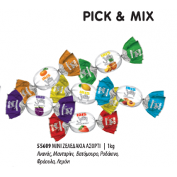 IBIS ΜΙΝΙ ΖΕΛΕΔΑΚΙΑ ΑΣΟΡΤΙ ΚΑΡΑΜΕΛΕΣ 1KG(55609)